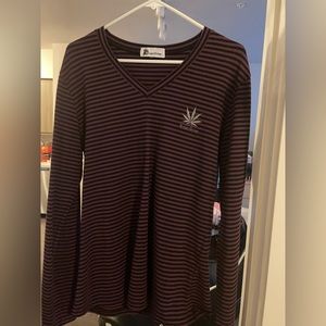 Knights Bridge Long Sleeve Stripe T-shirt with Sequins